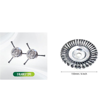 🔥Buy More Save More String🌿Trimmer Replacement Head,Steel Wire Grass Cutting Head