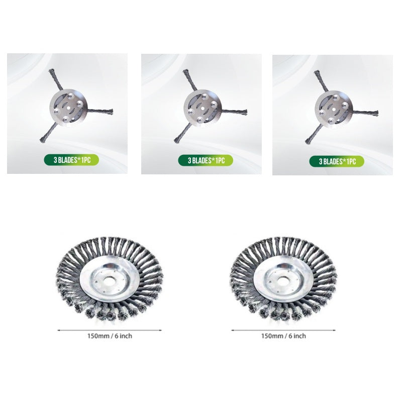 🔥Buy More Save More String🌿Trimmer Replacement Head,Steel Wire Grass Cutting Head