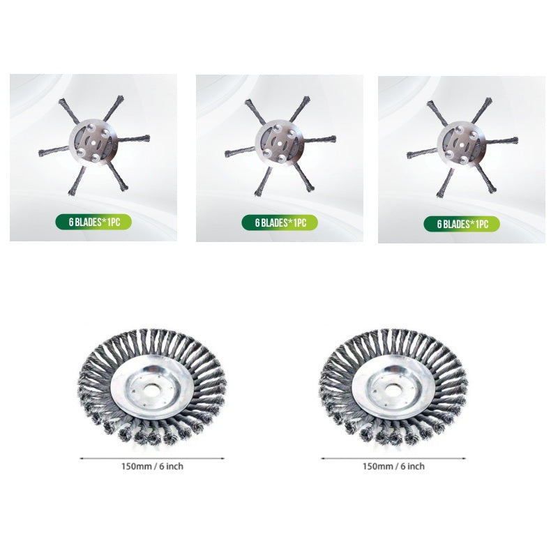 🔥Buy More Save More String🌿Trimmer Replacement Head,Steel Wire Grass Cutting Head