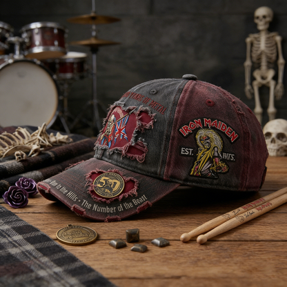 🎉Last Day 60% OFF-Iron Maiden 50th Anniversary Tribute Cap
