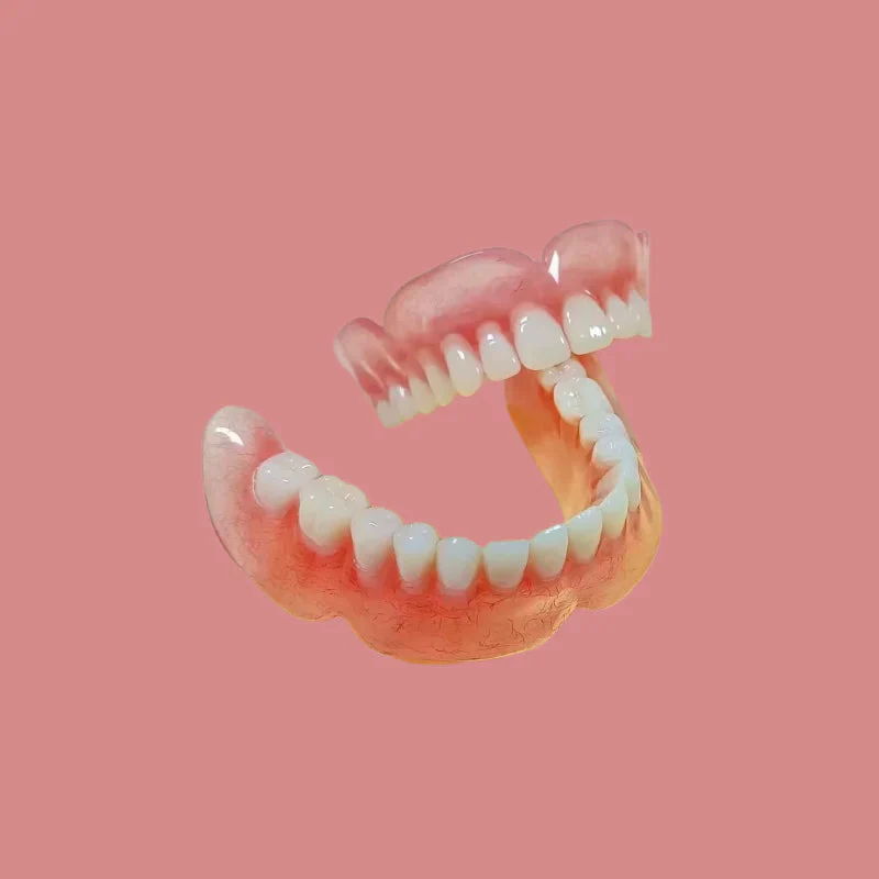 Strong Suction Full Denture – Medical Grade, Made & Shipped in the USA✅