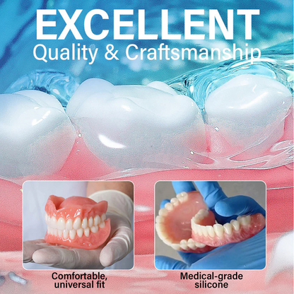 Strong Suction Full Denture – Medical Grade, Made & Shipped in the USA✅