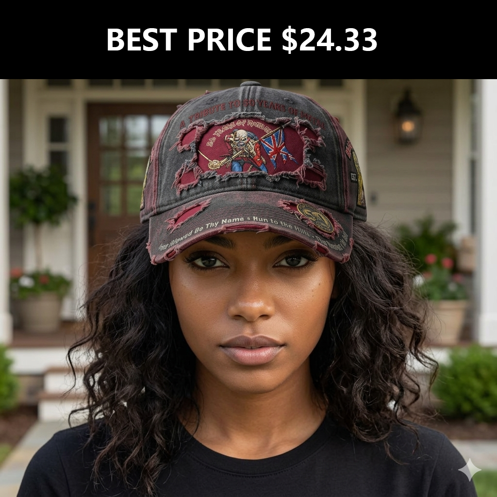 🎉Last Day 60% OFF-Iron Maiden 50th Anniversary Tribute Cap