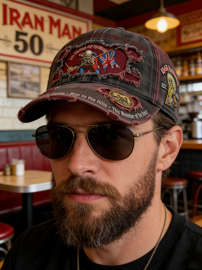 🎉Last Day 60% OFF-Iron Maiden 50th Anniversary Tribute Cap