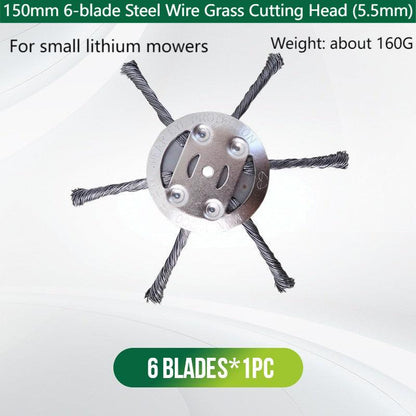 🔥Buy More Save More String🌿Trimmer Replacement Head,Steel Wire Grass Cutting Head