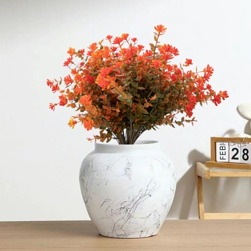 🔥🎃Halloween Discount🎃Realistic Fall Fake Flowers  UV Resistant