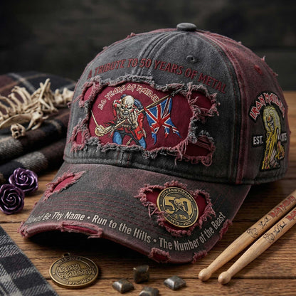 🎉Last Day 60% OFF-Iron Maiden 50th Anniversary Tribute Cap