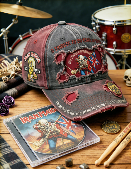 🎉Last Day 60% OFF-Iron Maiden 50th Anniversary Tribute Cap