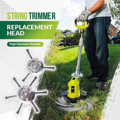 🔥Buy More Save More String🌿Trimmer Replacement Head,Steel Wire Grass Cutting Head